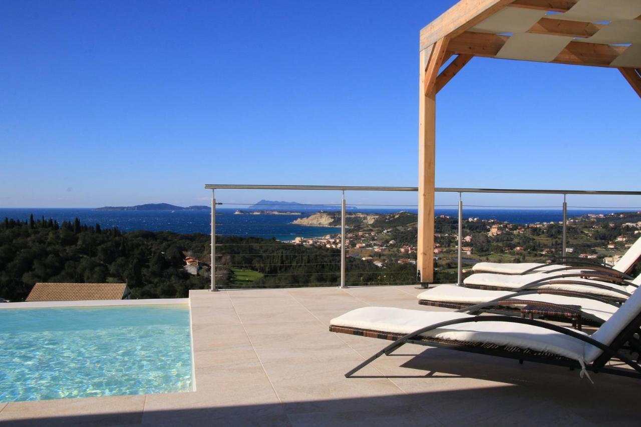 Sunset Sea View Villa 5 Arillas  Exteriör bild